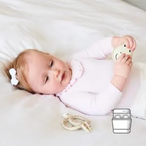 Matchstick Monkey Teething Ring Starter Set 3 Pieces - Baby Teething Aids - for Sore Gums - Silicone - BPA Free - Teether Animal Motif Teether Face Finger Toothbrushes - Gigi Giraffe - TSSG3