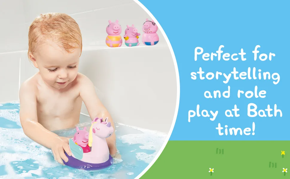 Peppa Pig E73319 Bath Toys Multicoloured Multicoloured Single - Peppa Pig, Bath Set, Toomies