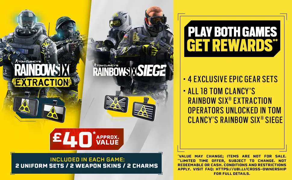Tom Clancy's Rainbow Six Extraction Deluxe Edition (PS5) PlayStation 5 Deluxe Edition - Rainbow Six Extraction Rewards