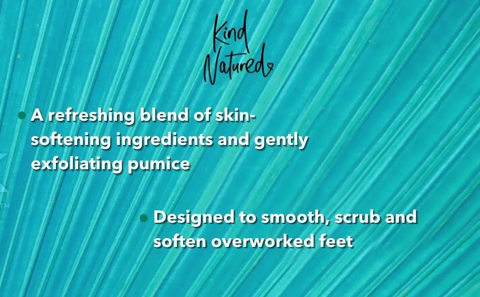 KIND NATURED Peppermint & Oat Exfoliating Foot Scrub 150ml - KN Foot Scrub