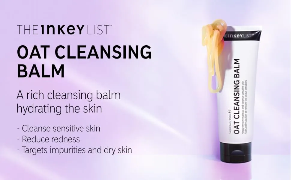 The INKEY List Mini Oat Cleansing Balm 50ml Single - Oat Cleansing Balm (1)