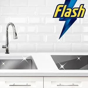 Flash Bathroom Anti-Bacterial Cleaning Spray 800ml 800 ml (Pack of 1) - Flash
