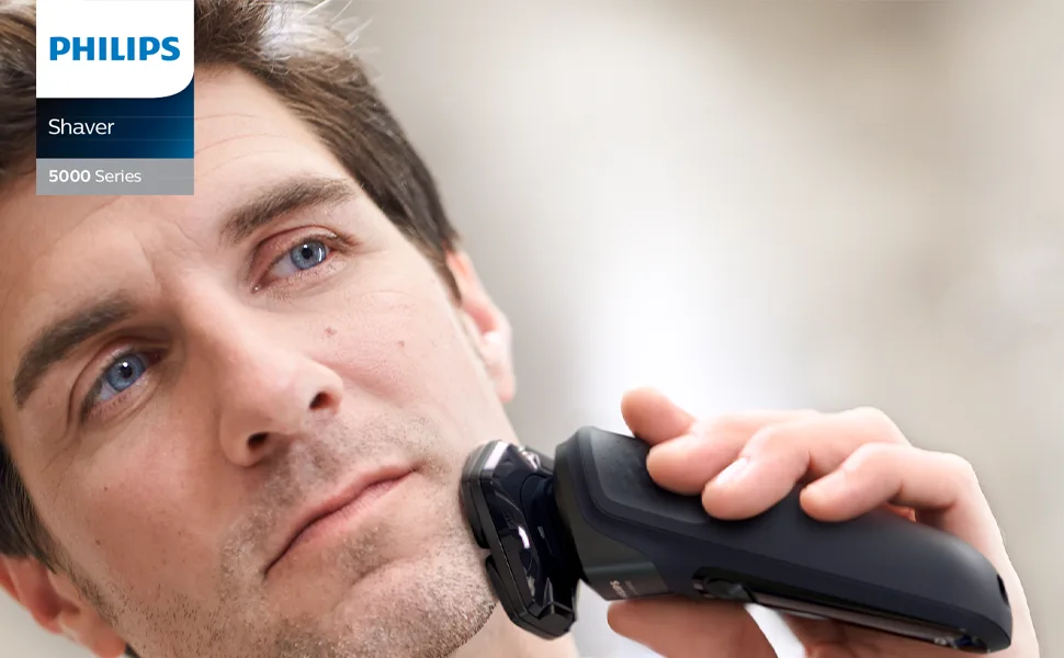Philips Shaver Series 5000 Dry and Wet Electric Shaver for Men (Model S5588/20) S5000 Black - product information 1