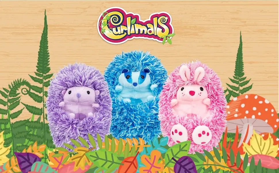 Curlimals Higgle The Hedgehog Interactive Hedgehog Soft Toy With Over 50 Sounds & Reactions Responds To Touch. 3yrs+ Higgle Hedgehog - curlimals banner