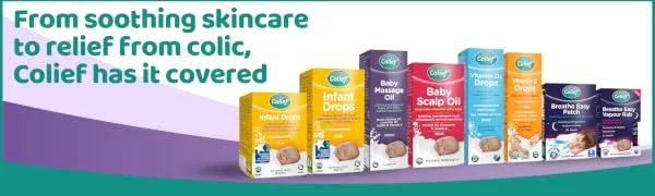 Colief Breathe Easy | Vapor Rub & Patches Bundle | Soothing Chest and | Decongestant Solution for Breathing Clear - Colief Banner