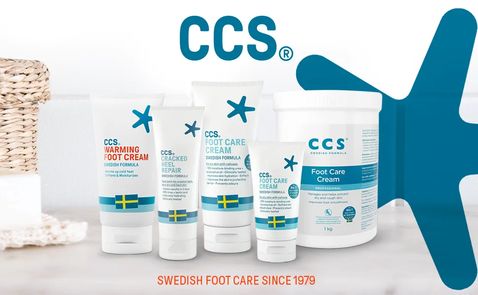 CCS Warming Foot Cream 150ml - Moisturise and Soften Dry Skin and Cold Feet with a warming sensation - 04 CCS Warming Cream