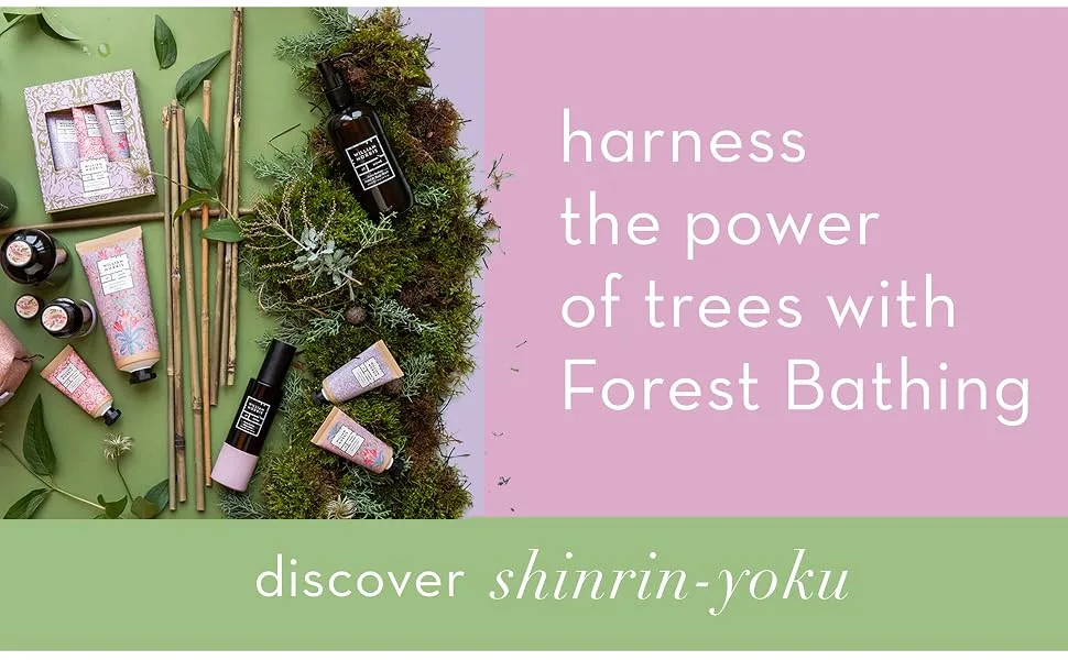 William Morris At Home Forest Bathing Moisturising Bath Foam Spa | Enriched with Vitamins A and E | Cruelty Free and Vegan Friendly | 300ml - William Morris At Home Forest Bathing Medium Pink Cosmetic Wash Bag