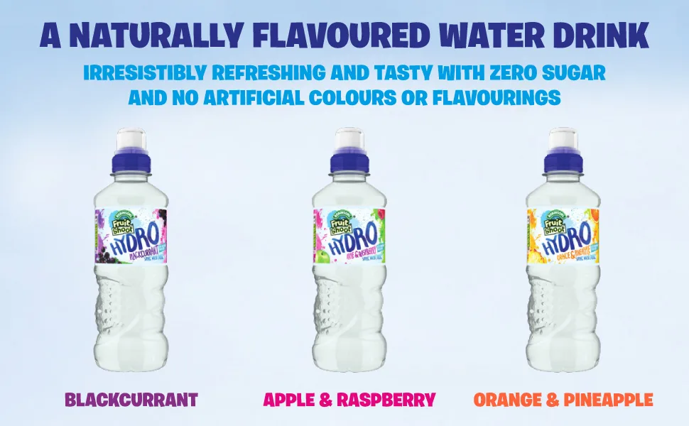Robinsons Fruit Shoot Hydro Flavoured Water Orange and Pineapple 8 x 275ml Fruit 8 x 275ml - Robinsons Fruit Shoot