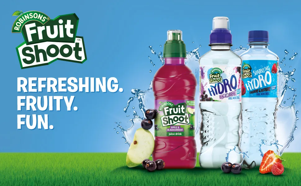 Robinsons Fruit Shoot Hydro Flavoured Water Orange and Pineapple 8 x 275ml Fruit 8 x 275ml - Robinsons Fruit Shoot Hydro