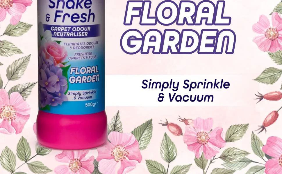 Duzzit Shake & Fresh Floral Garden 500 G - DZT1179