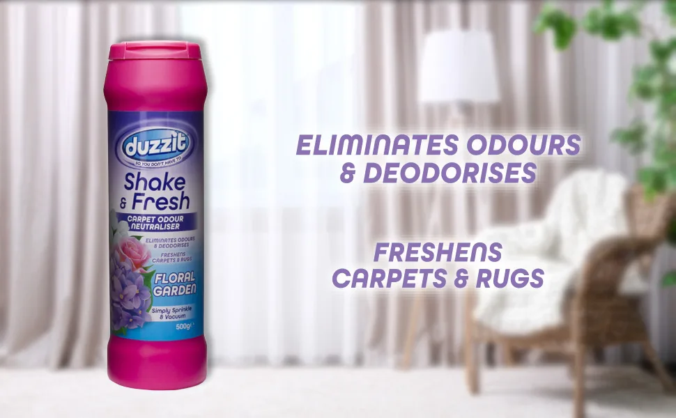 Duzzit Shake & Fresh Floral Garden 500 G - Shake and fresh bottle 1