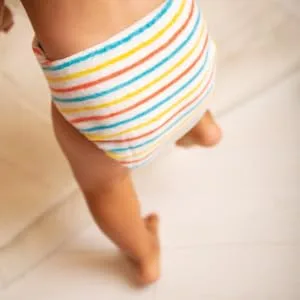 TotsBots Bamboozle Reusable Nappy - Eco-Friendly Reusable Nappies for Babies & Toddlers - Made from Bamboo - Stripee Size 2 (9-35lbs) - BC (5)