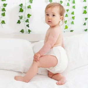 TotsBots Bamboozle Reusable Nappy - Eco-Friendly Reusable Nappies for Babies & Toddlers - Made from Bamboo - Natural Size 2 (9-35lbs) - BN (3)