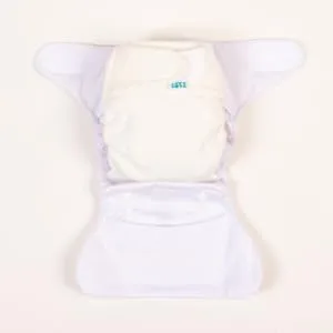 TotsBots Bamboozle Reusable Nappy - Eco-Friendly Reusable Nappies for Babies & Toddlers - Made from Bamboo - Natural Size 2 (9-35lbs) - BN (4)