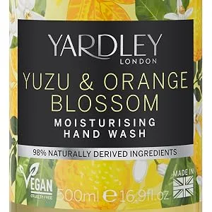 Yardley London Deluxe Fig Leaf and Juniper Botanical Hand Wash 500Ml Juniper 500 ml (Pack of 1) - Yuzu & Orange Blossom