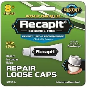 Dentemp Dentist On Call Recapit No Mix Cement - product information 2