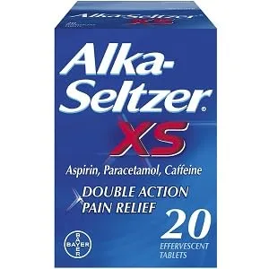 Alka-Seltzer XS Pain Relief 20 Tablets (Pack of 1) - product information 2