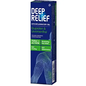 Deep Relief Triple Action Anti-Inflammatory Gel 50g 50 g (Pack of 1) - product information 2