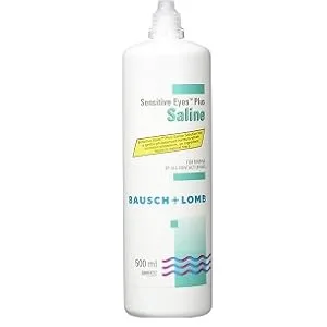 Bausch & Lomb Sensitive Eyes Saline Solution 500ml Single 500ml (Pack of 1) - product information 2