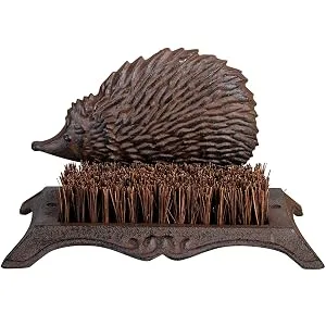 Fallen Fruits LH61 Hedgehog Boot Brush Brown 6.5"H Single - product information 2