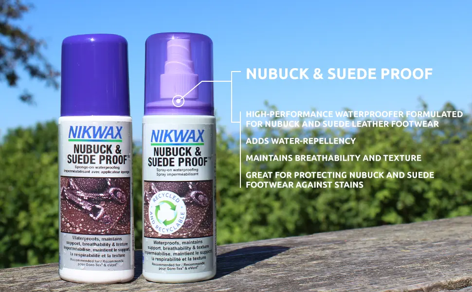 Nikwax Nubuck and Suede Proof Sponge-on Waterproofing. 125 ml - product information 2