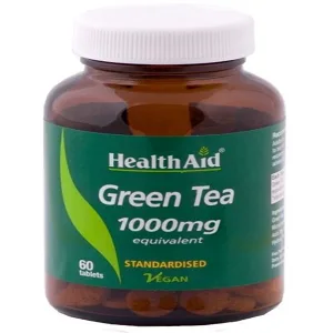 HealthAid Green Tea Extract 100mg 60 Tablets - product information 2
