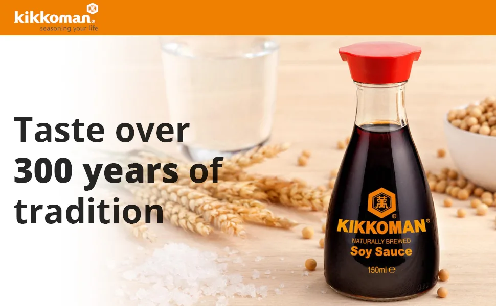 Kikkoman Soy Sauce 250ml Soy Sauce 1 Litre - product information 3