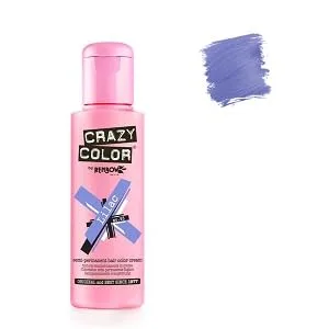 Renbow Crazy Color Semi Permanent Hair Color Cream Lilac No.55 100ml Blueish Lilac 100 ml (Pack of 1) - product information 2