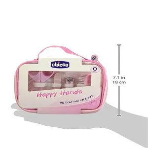 Chicco 00010019100000 Nail Care Set Girls pink - Image