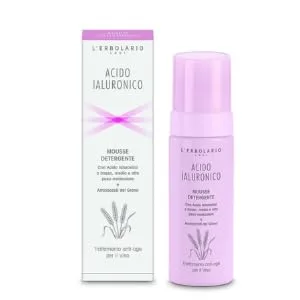 L'Erbolario Hyaluronic Acid Cleansing Mousse - product information 2