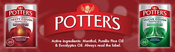 Potter's Chesty Cough Pastilles Non-Drowsy 20 Pastilles - Potter