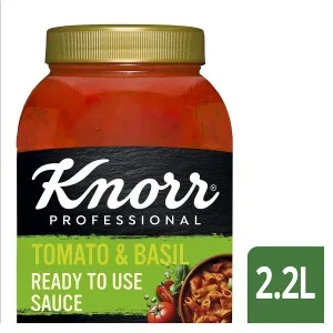 Knorr Professional Tomato and Basil Ready to Use Pasta Sauce 2.2 Litre - product information 2