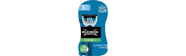WILKINSON SWORD - Xtreme 3 For Men | Ultimate Comfort | 8 x Disposable Razors 8 Count (Pack of 1) - product information 1