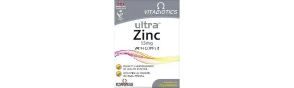 Vitabiotics Ultra Zinc - 60 Tablets 60 count (Pack of 1) - product information 1