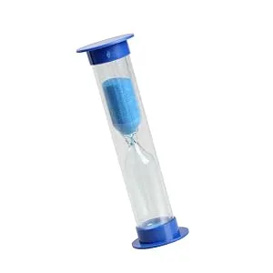 AKORD Children s Sandglass Timer for Brushing Teeth Toothbrush Timer Blue 2 Minutes - akord