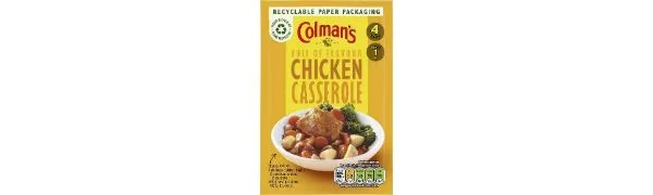 Colman's Chicken Casserole perfect with a baked potato Recipe Mix quick to prepare casserole mix 40 g - product information 1