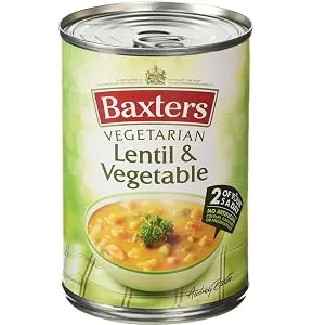 Baxters Vegetarian Lentil & Vegetable 400g - product information 2