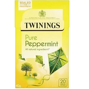 Twinings Pure Peppermint Tea 20 bags Mint 20 Count (Pack of 1) - product information 2
