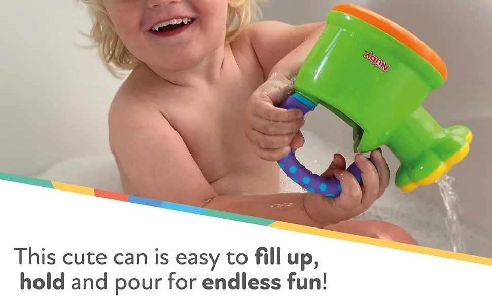 Nuby Fun Watering Can Bath Toy single - Banner
