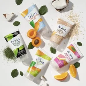 ST. Ives 150ml Gentle Smoothing Oatmeal Scrub & Mask 150 ml (Pack of 1) - Range