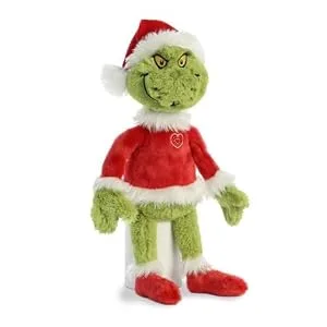 Dr. Seuss Grinch Santa 19' Red & Green - product information 2