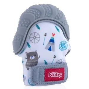 Nuby Teething Mitt Grey - product information 2