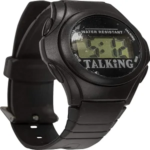 Aidapt Talking Large Digits Waterproof Watch with Loud Clear Easy to Understand Voice Daily Alarm and Adjustable Strap for Visually Impaired and Blind Users - product information 2