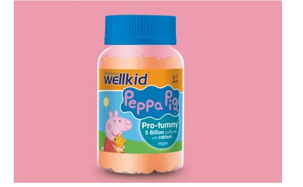 Wellkid Peppa Pig Pro Tummy 112 g - product information 2