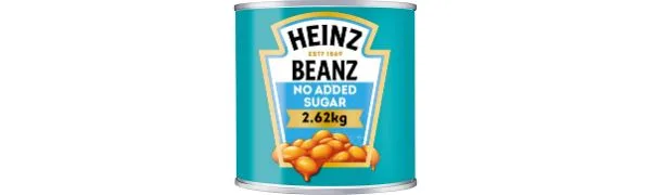 Heinz No Added Sugar Baked Beanz 2.62kg - product information 1