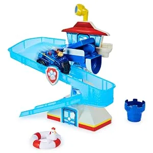 PAW PATROL Adventure Bay Bath Playset with Light-up Chase Vehicle Bath Toy for Kids Aged 3 and up Single - product information 5