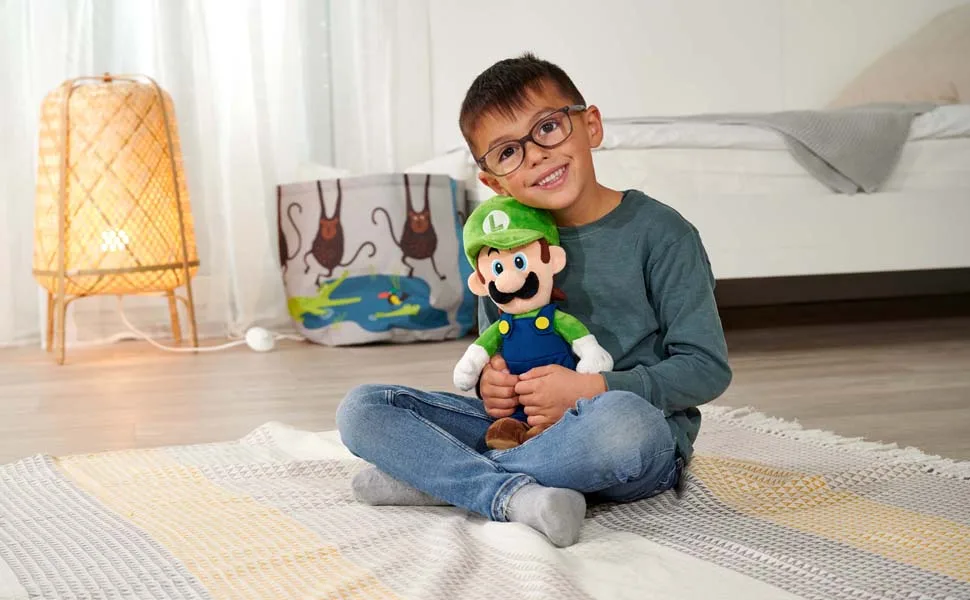 Luigi Plush Toy 30 cm Mario 30CM Soft Multicolor - Super Mario 30cm Luigi Plush, super mario, luigi, plush toy