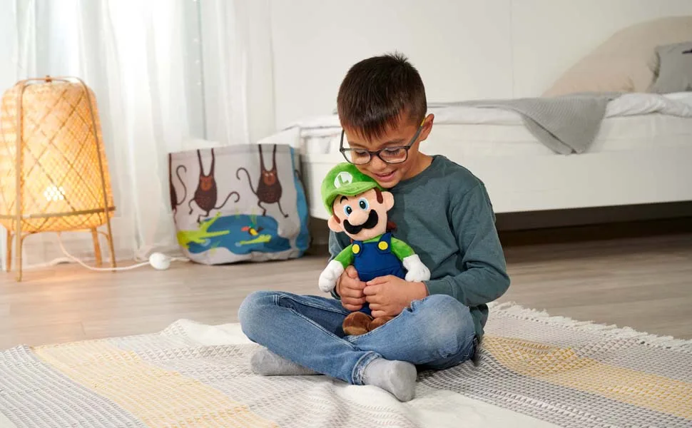 Luigi Plush Toy 30 cm Mario 30CM Soft Multicolor - Super Mario 30cm Luigi Plush, super mario, luigi, plush toy
