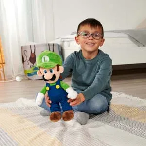Luigi Plush Toy 30 cm Mario 30CM Soft Multicolor - Super Mario 30cm Luigi Plush, super mario, luigi, plush toy
