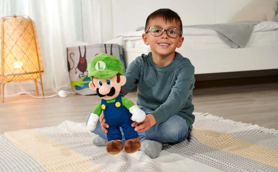 Luigi Plush Toy 30 cm Mario 30CM Soft Multicolor - Super Mario 30cm Luigi Plush, super mario, luigi, plush toy
